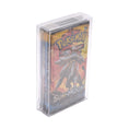 Load image into Gallery viewer, Pokémon trading card game packs with clear protective sleeves in a protective PET case