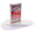 Load image into Gallery viewer, Pokémon trading card game packs with clear protective sleeves in a protective PET case