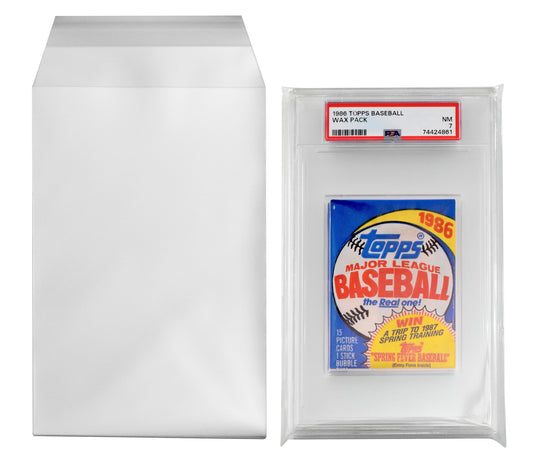 PSA Graded wax pack with protective sleeve