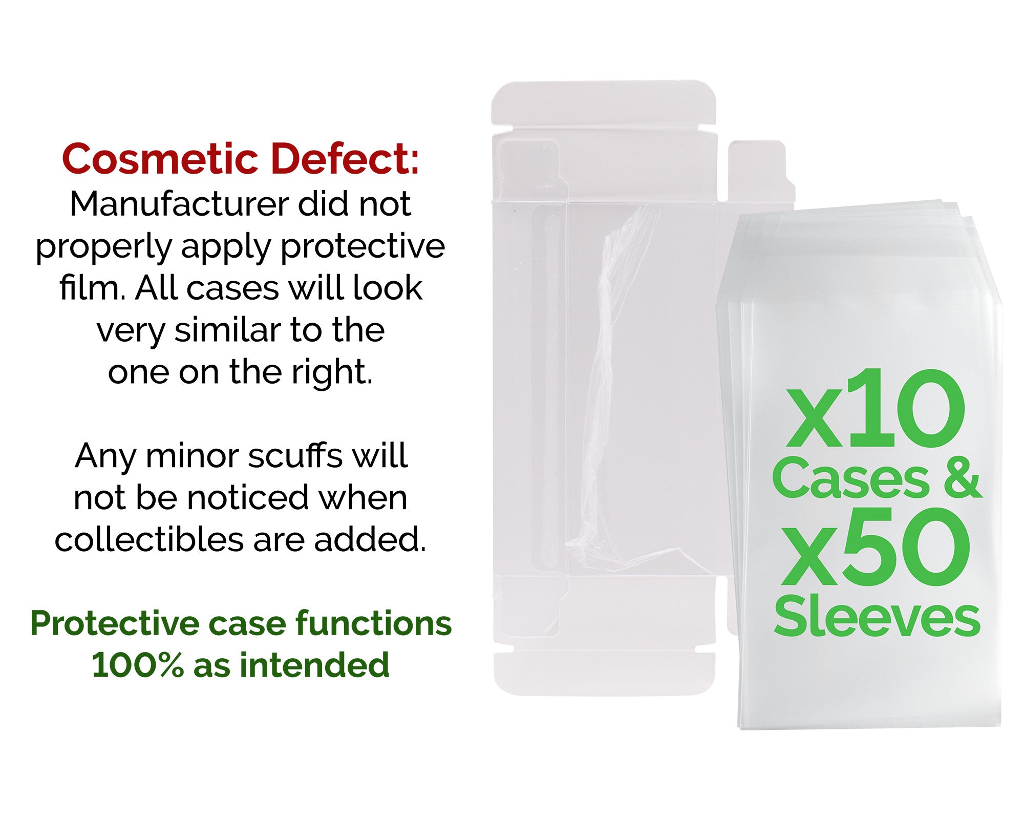 Cosmetic defects