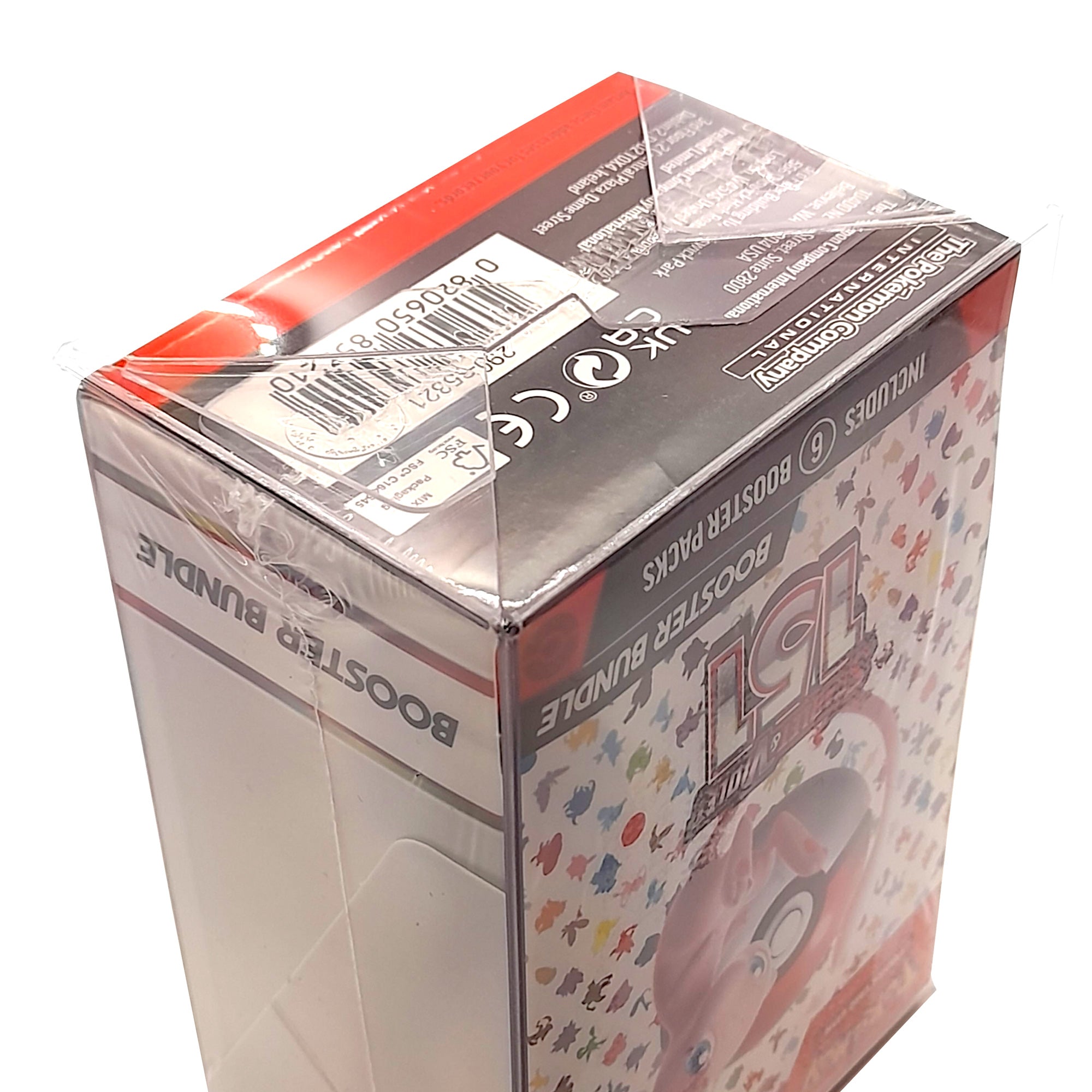 Clear Protective Cases for Pokémon  Booster Bundles and Build Battle Boxes