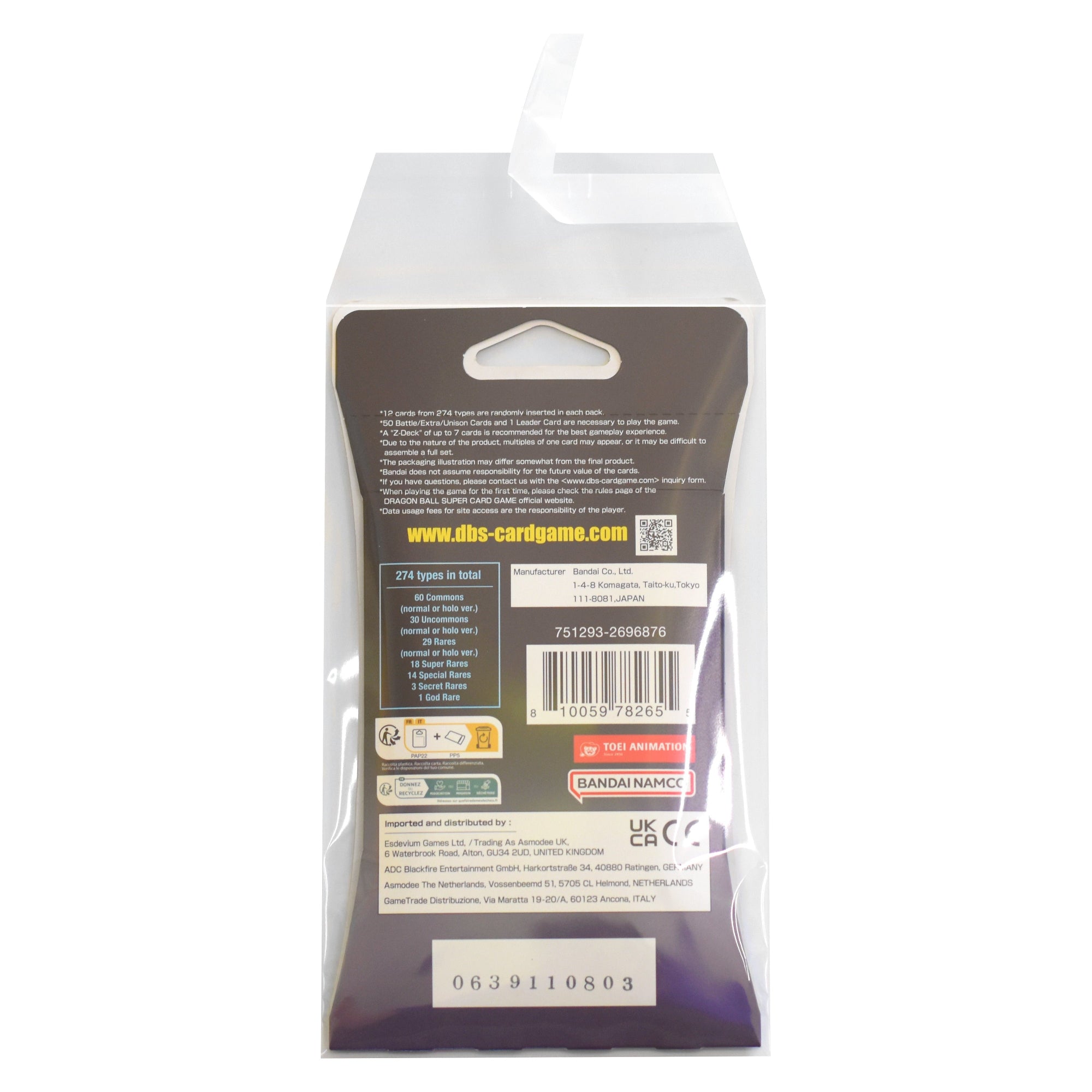 Protective Sleeves for DragonBall Z Sleeves Booster Packs