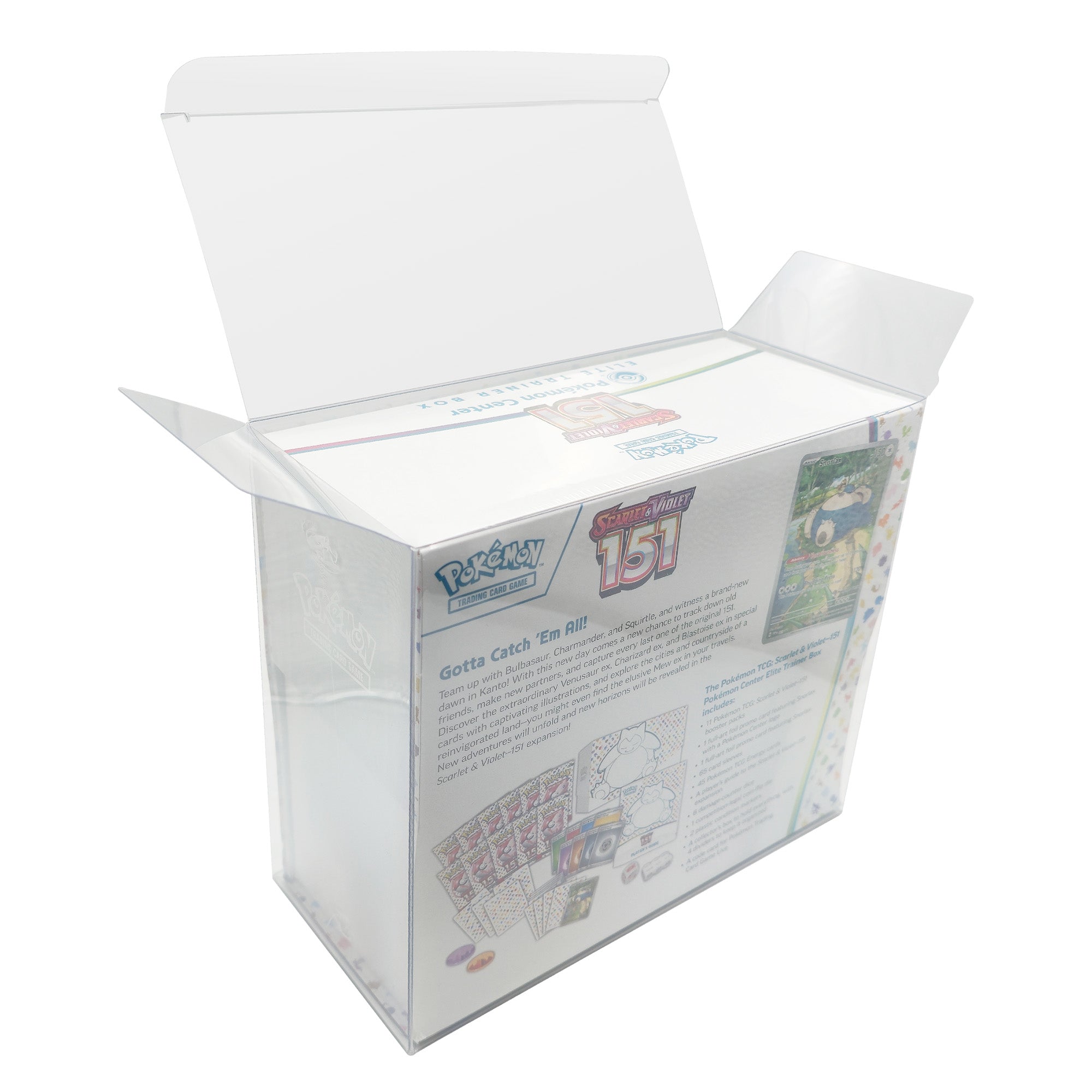 Protective case for Pokémon elite trainer boxes