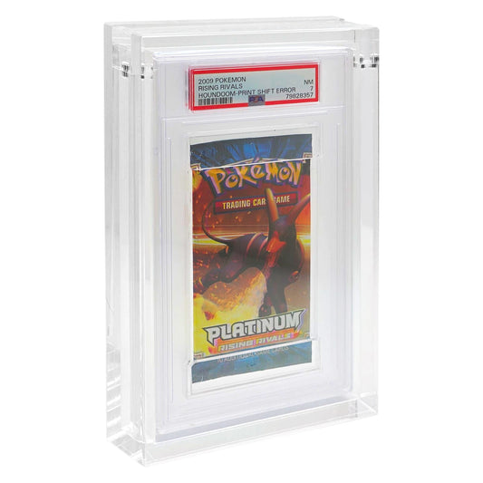 Acrylic Case for PSA graded booster packs