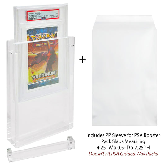 Acrylic Case for PSA graded booster packs