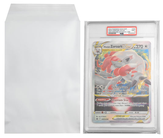 PSA Graded Pokémon Jumbo - Oversized Promo Card in a protective sleeve