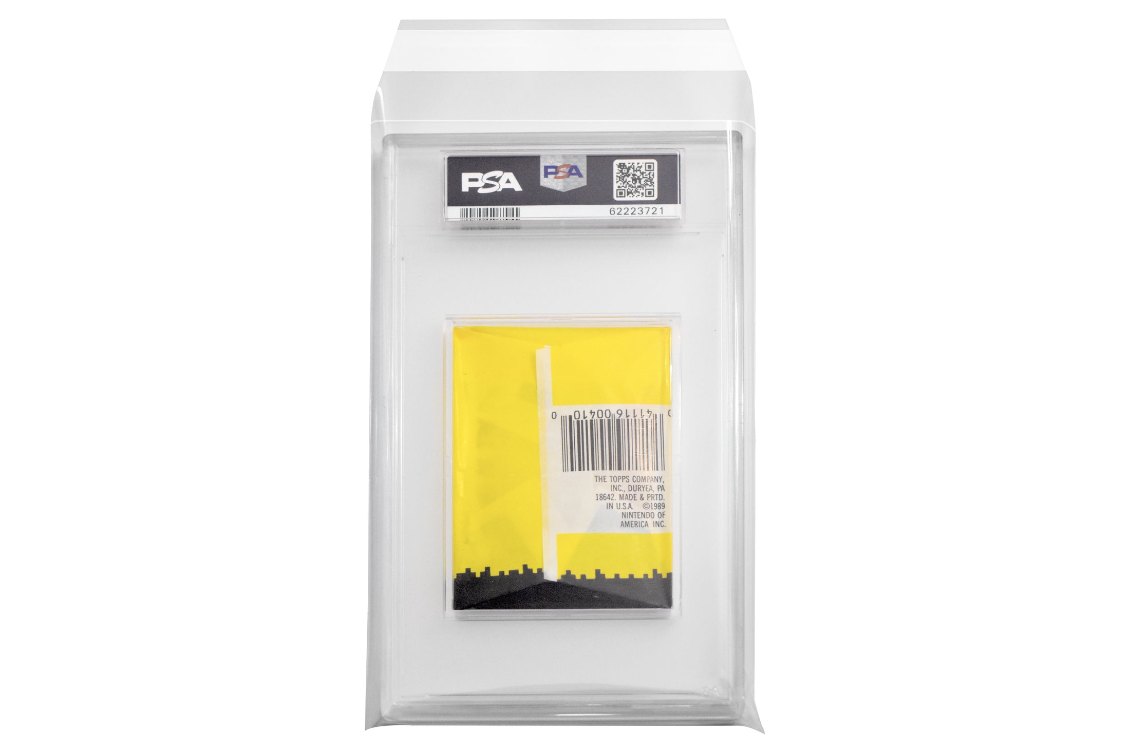 PSA Graded wax pack with protective sleeve