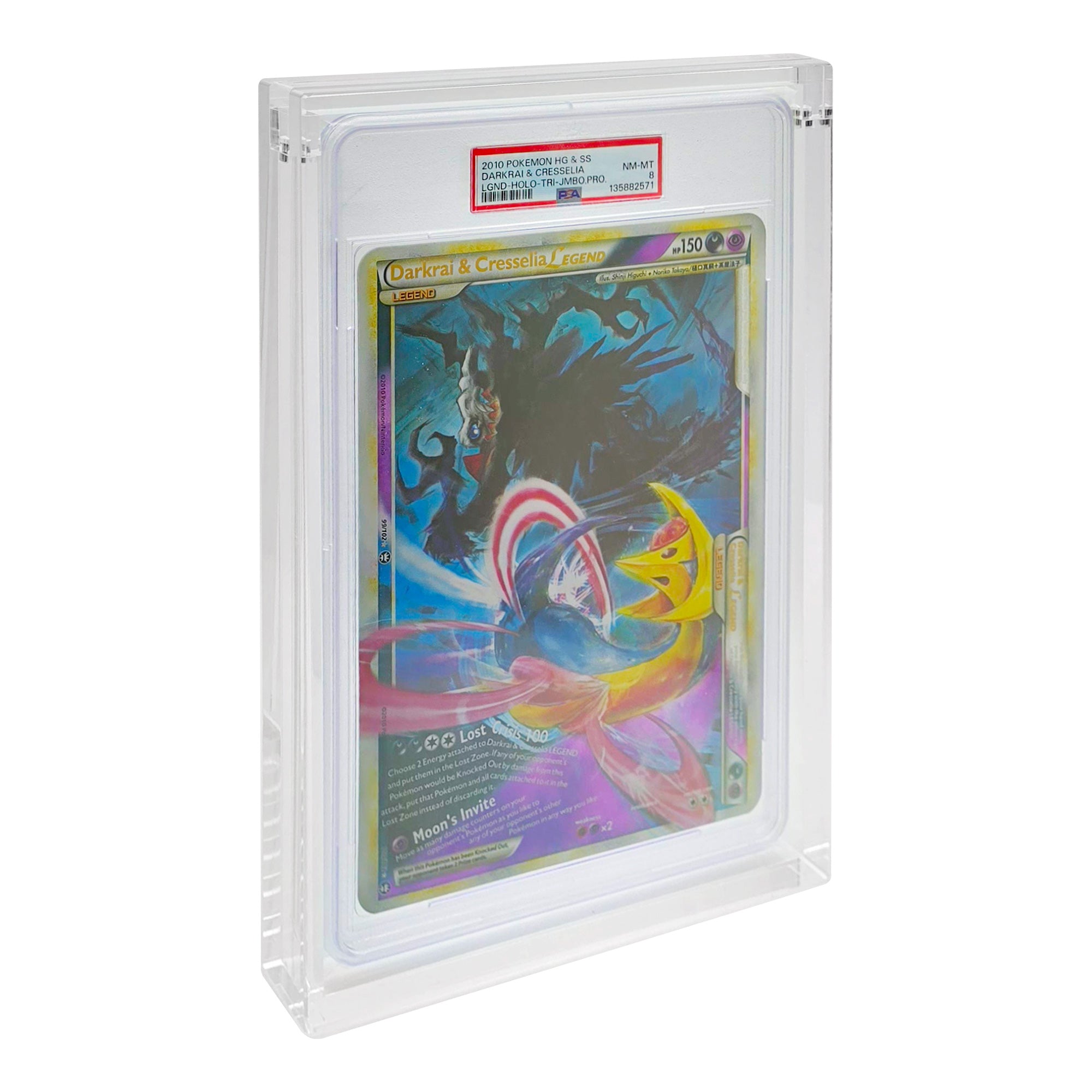 Acrylic protective case for Jumbo - Oversized PSA slabs