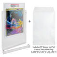 Load image into Gallery viewer, Acrylic protective case for Jumbo - Oversized PSA slabs - Includes PP protective sleeve
