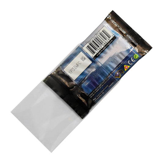 Booster pack and sleeve on a white background