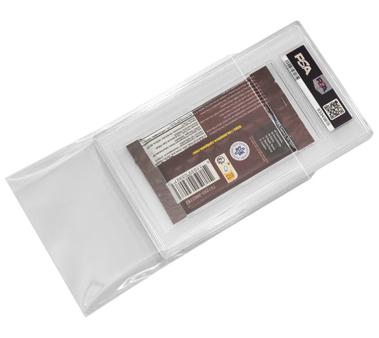 Graded One Piece Booster Pack in a protective sleeve