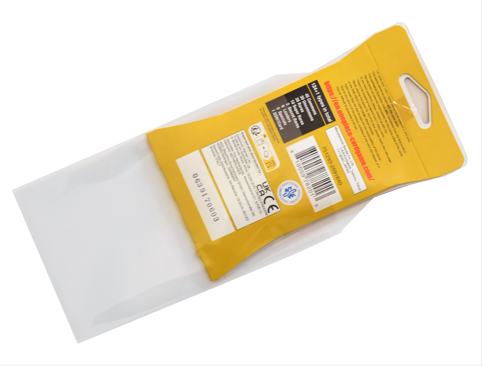 Protective sleeves for OnePiece sleeved booster packs