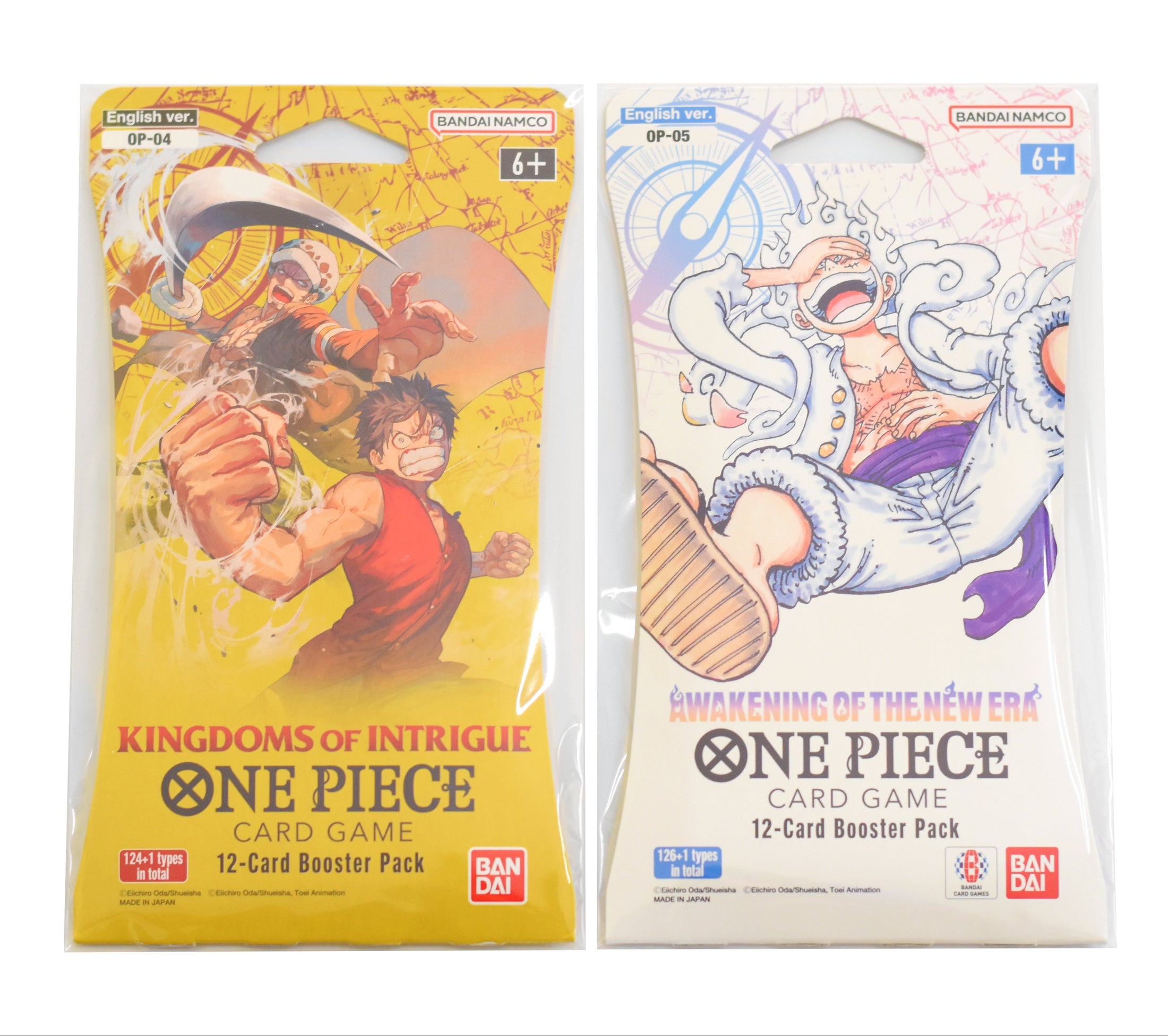 Protective sleeves for OnePiece sleeved booster packs