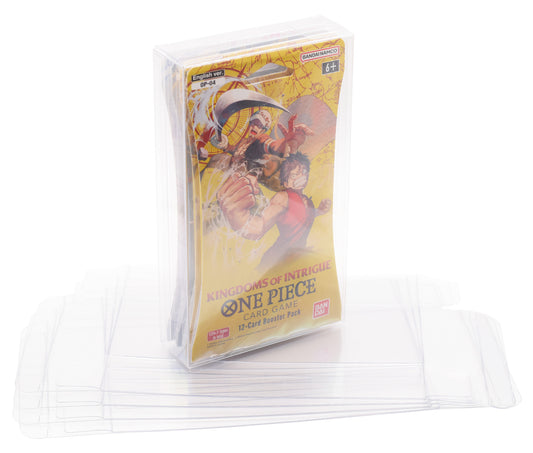 Cases for One Piece Sleeved booster packs