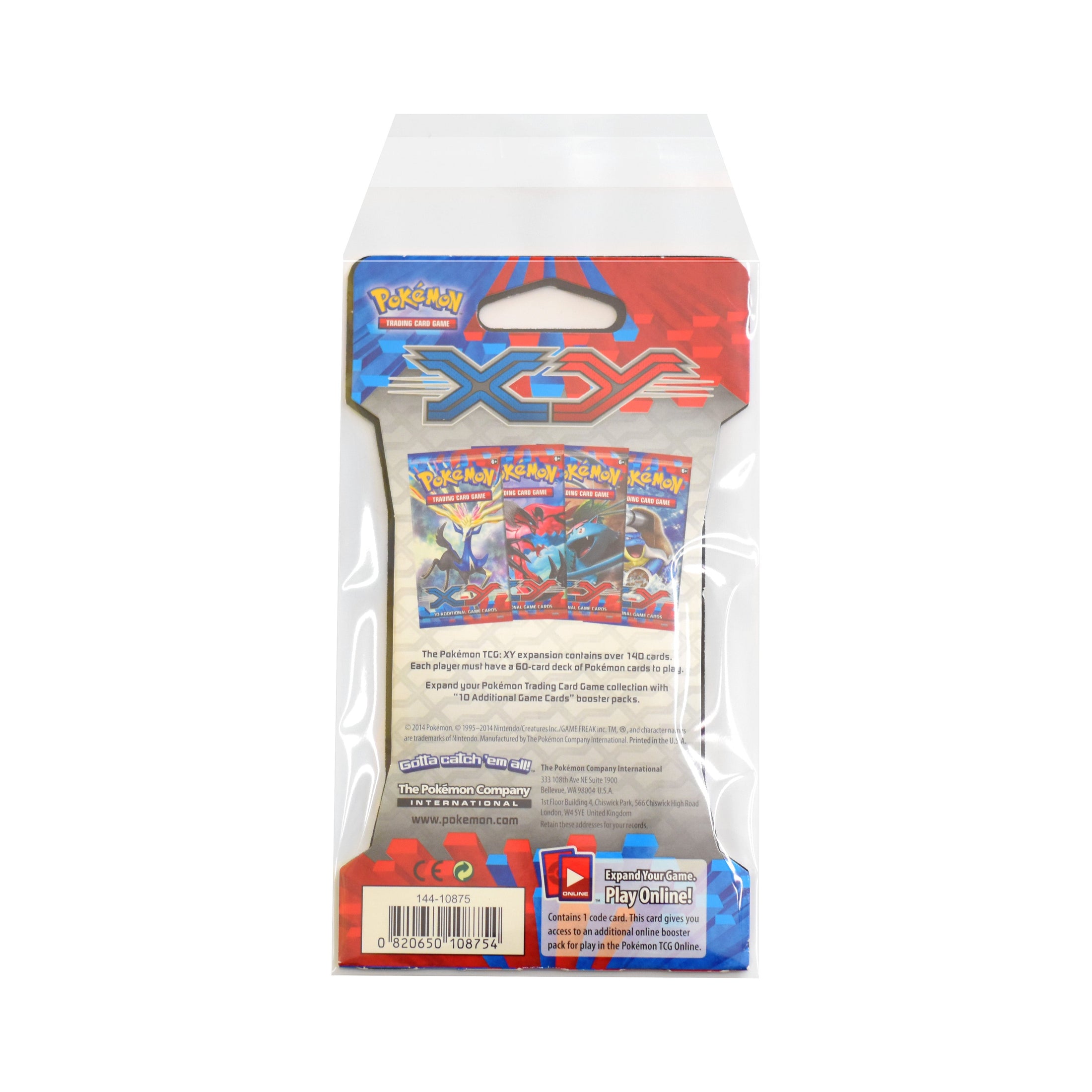 Protective Sleeves for Pokémon Sleeved Booster Packs - x50 Self Sealing Clear View