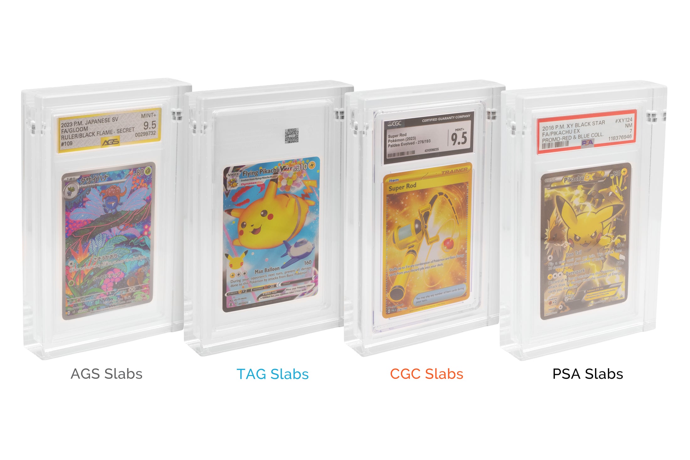 Slab Acrylic Case for  PSA - CGC - AGS - TAG Slabs
