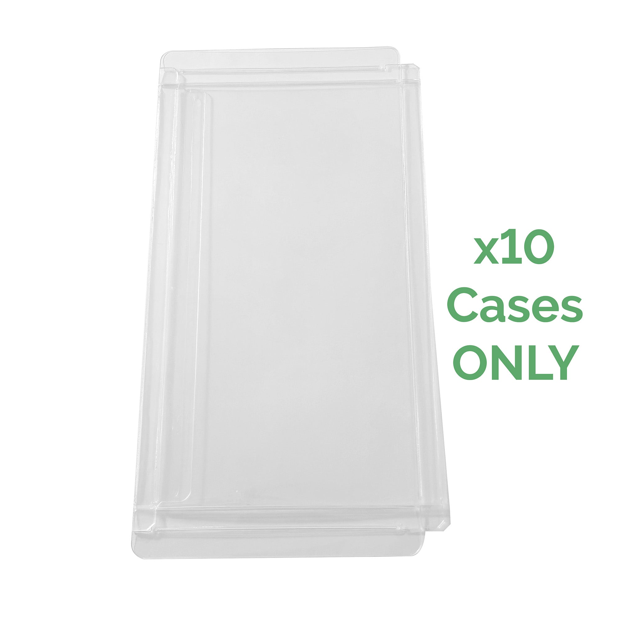 Plastic case for a single sleeved booster pack - Pack of 10