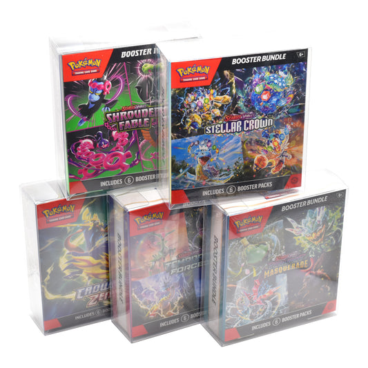 Protective cases for square booster bundles - set of 10