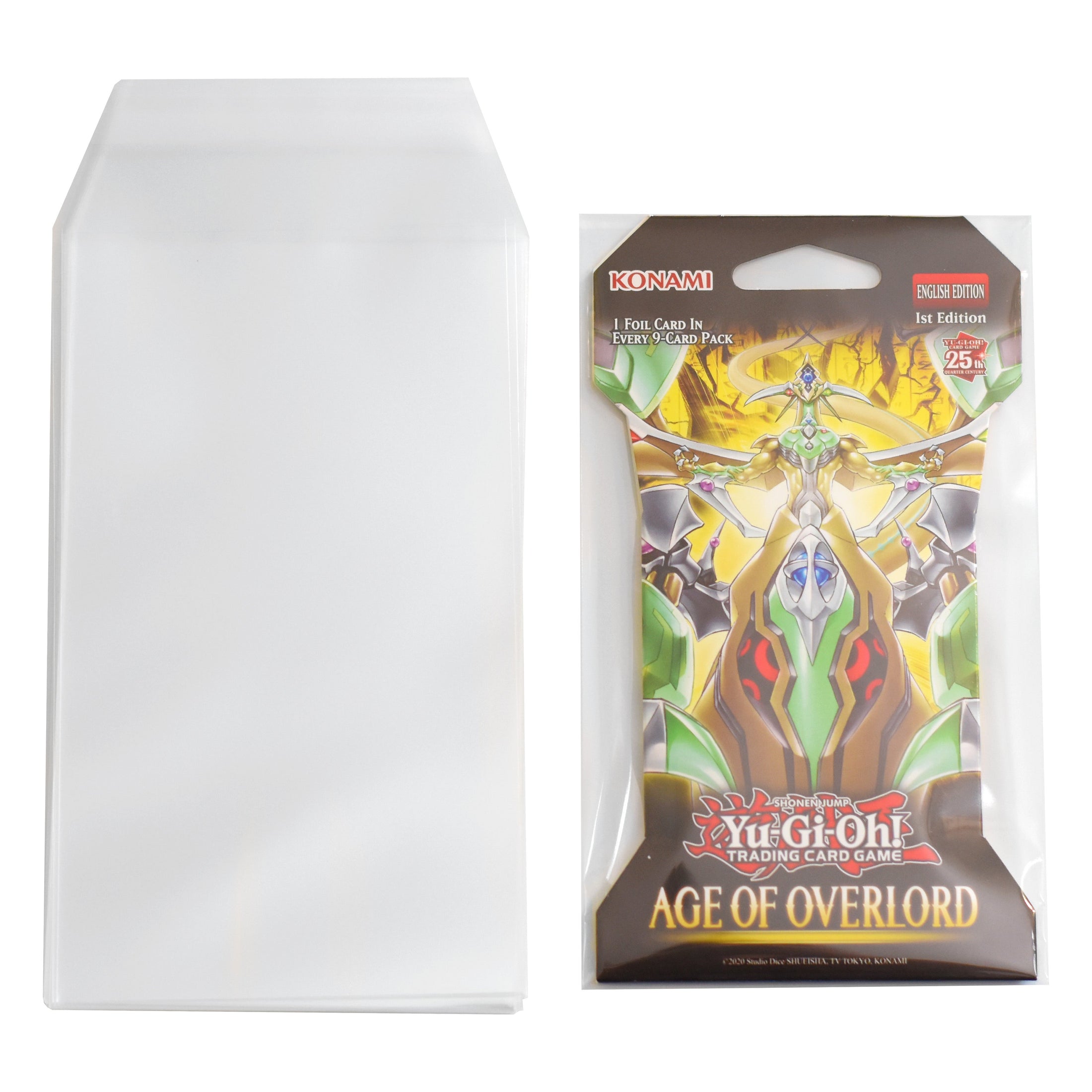 Yu-Gi-Oh! sleeves for sleeved booster packs