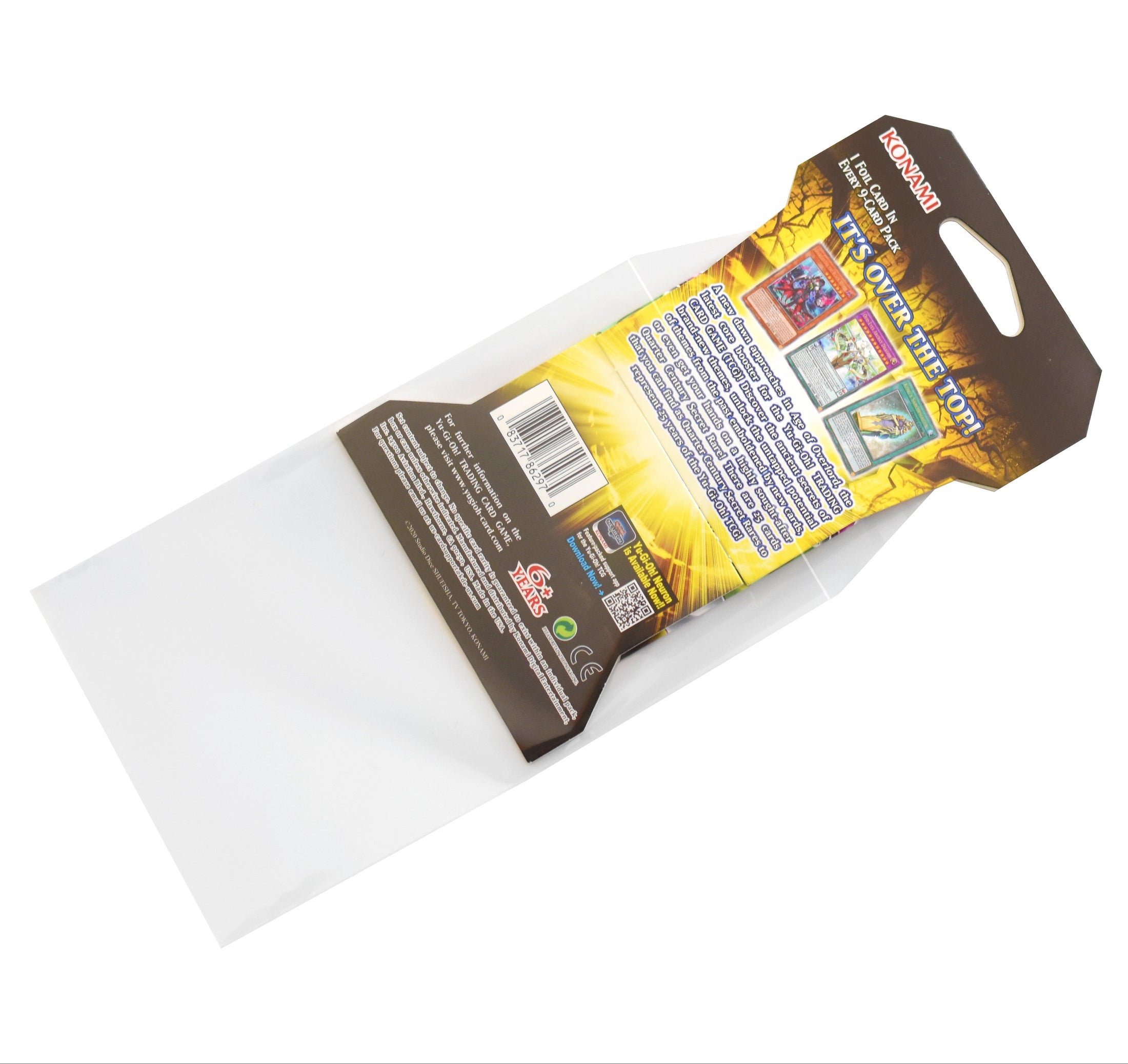 Yu-Gi-Oh! sleeves for sleeved booster packs