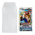 Load image into Gallery viewer, Protective Sleeves for Yugioh! TCG Booster Packs - x50 Self Sealing Clear View Sleeves
